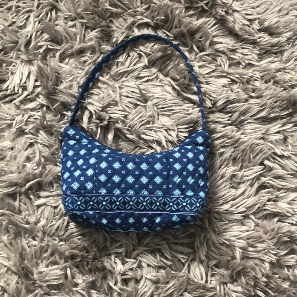 Tanya Lee handbag turquoise&dark blue handbag